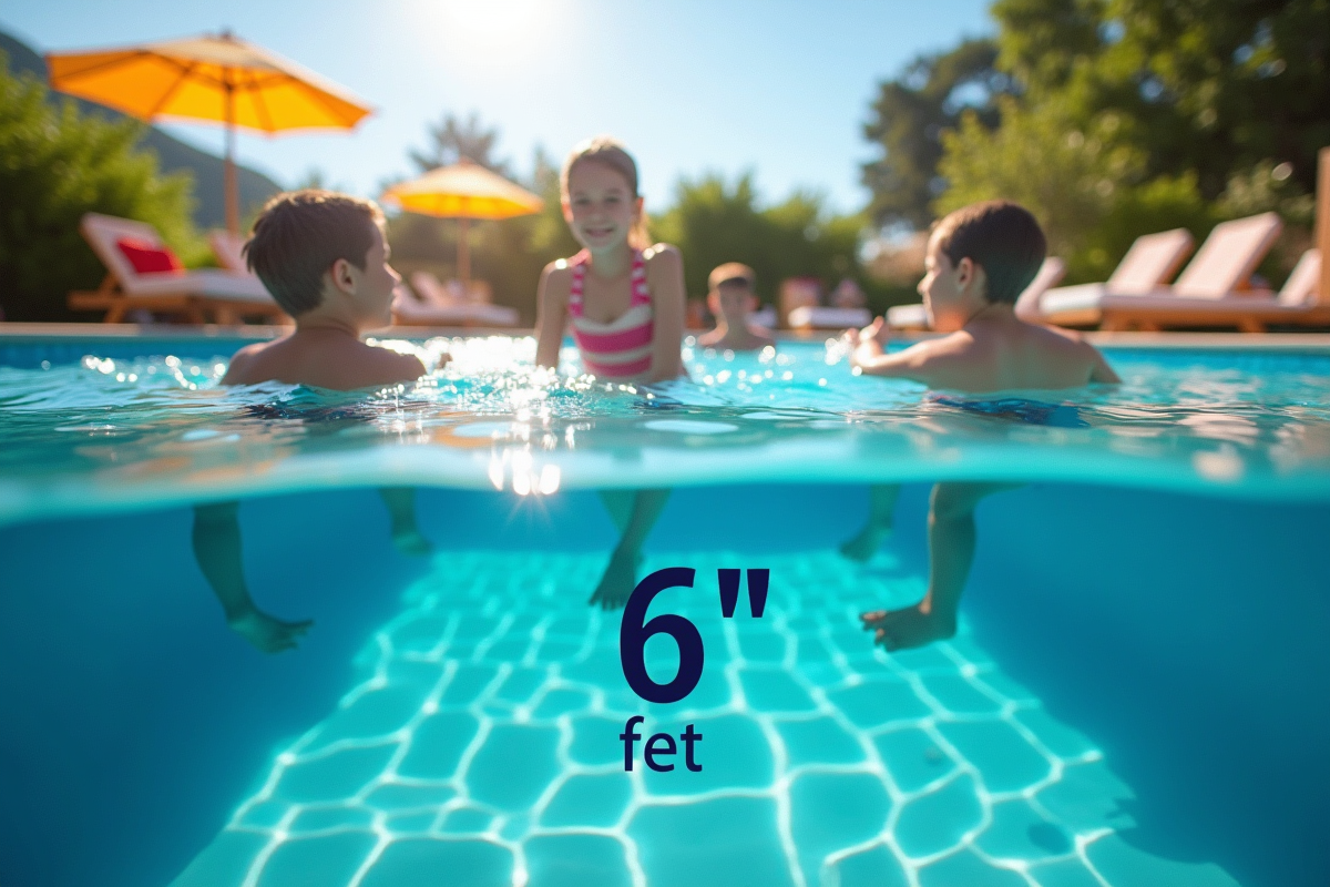 piscine profondeur