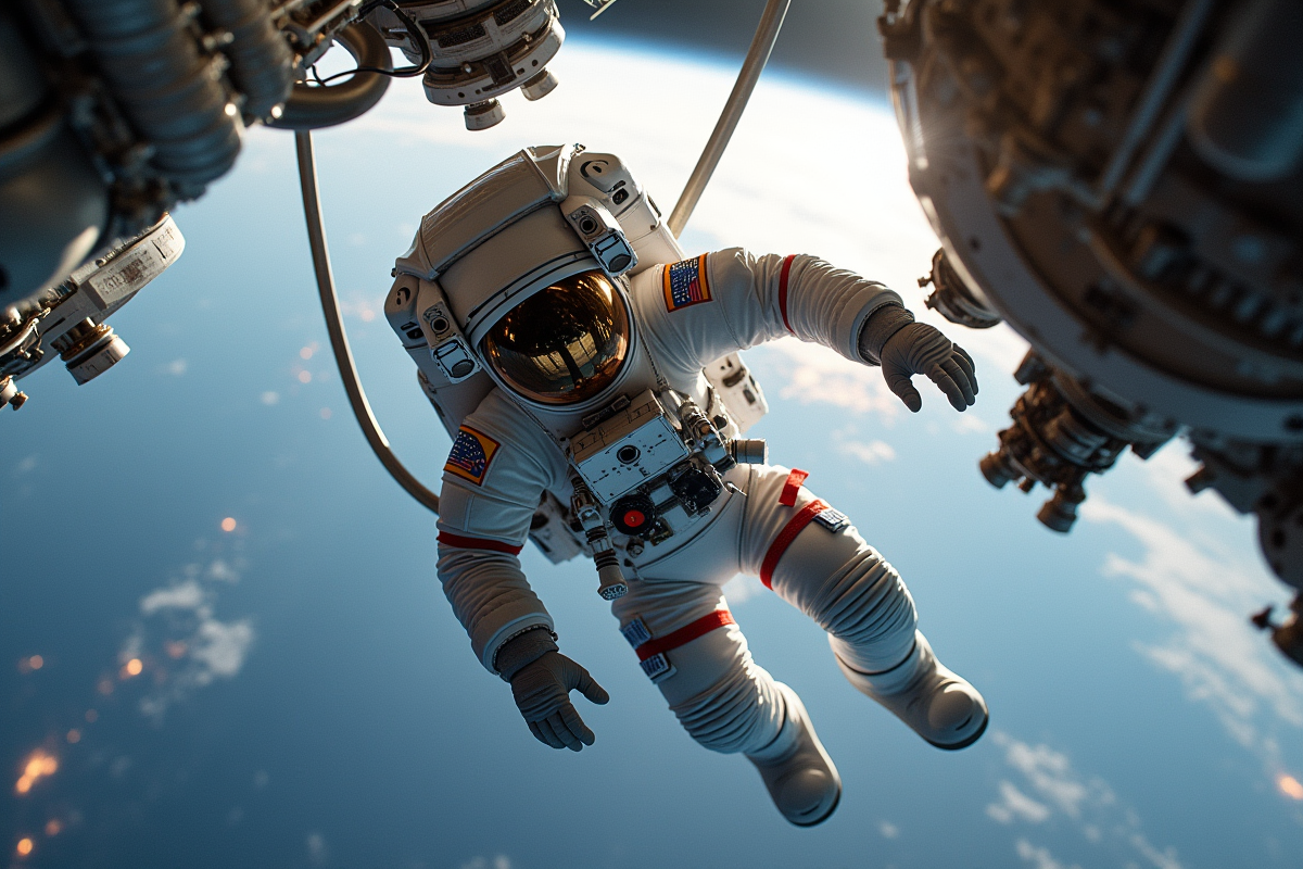 Les travaux les plus risqués dans une station spatiale