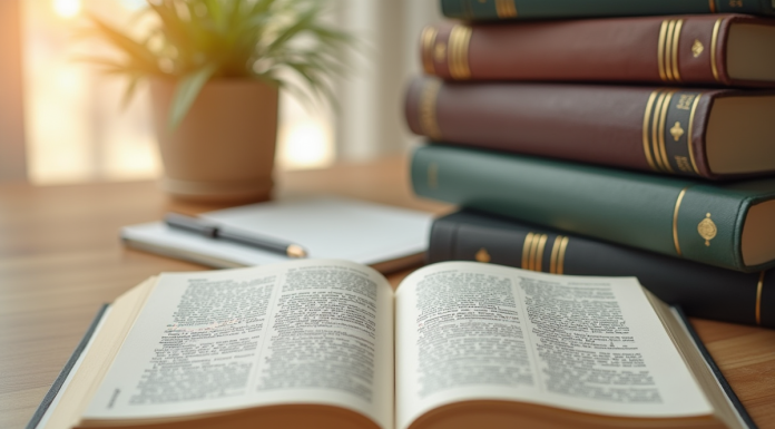 Pile de livres de droit avec code civil article 1353